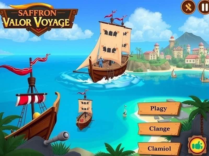 Saffron Valor Voyage gameplay screenshot